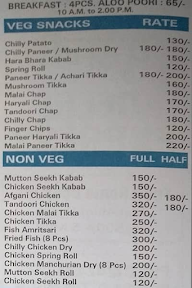 Purani Delhi Express menu 1