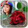 Rainy Rose Photo Frames icon