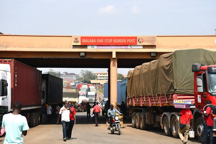 The Malaba One Stop Border Post in this picture taken on January 22, 2022.