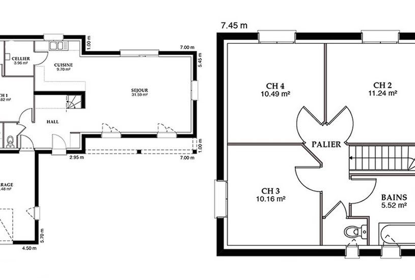  Vente Terrain + Maison - Terrain : 1 800m² - Maison : 116m² à Tart-l'Abbaye (21110) 