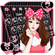 Download Pretty Bow Girl Keyboard Theme For PC Windows and Mac 10001002