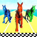 Cover Image of Télécharger Course de chevaux amusante 3D | Exécuter des jeux 1.1 APK