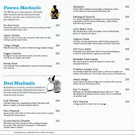 Bombay Brasserie menu 1