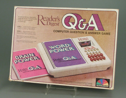 Electronic game:Reader's Digest Computer Question & Answer Game