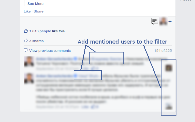 Comments Filter for Facebook Preview image 2