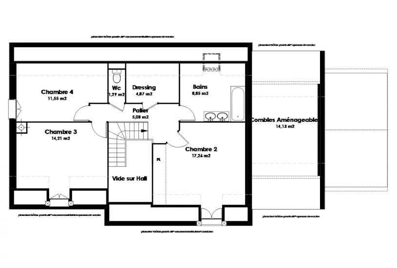  Vente Terrain + Maison - Terrain : 867m² - Maison : 149m² à Loches (37600) 