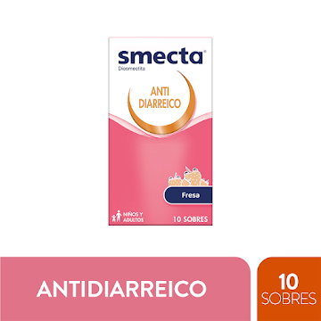 Smecta Fresa Diosmectita 3 g Ipsen Caja x 10 sobres  