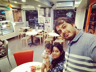 Nisheeth at Barista Coffee, Sector 18,  photos