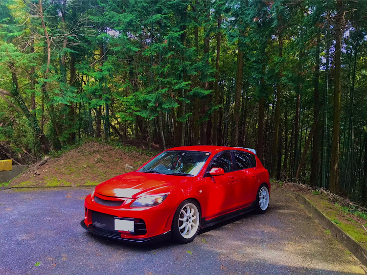 アクセラスポーツの山口県・#マツダスピードアクセラ・D9R・森林浴に関するカスタム事例の投稿画像5枚目