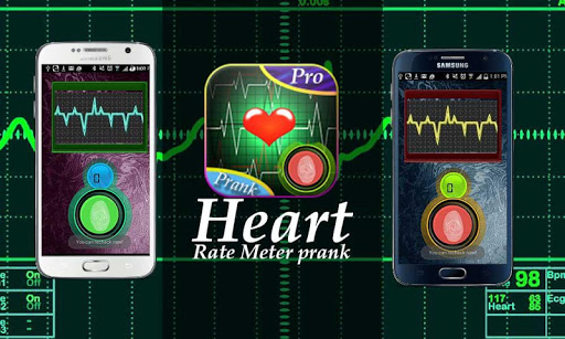 fingerprint Heart Rate Prank