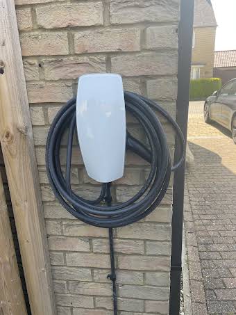 Tesla EV charger installation album cover