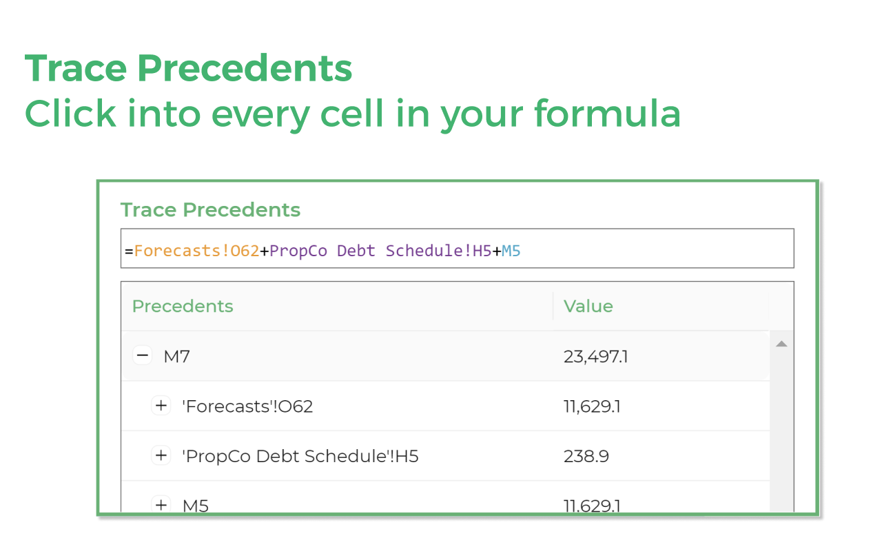 SheetWhiz: Trace Precedents & Excel Shortcuts Preview image 2