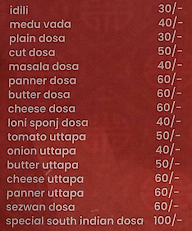 Let's Eat South Indian Dosa menu 2