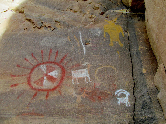 Fremont pictographs