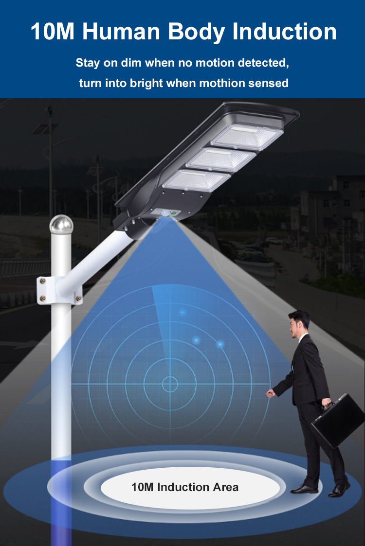Title 1, Zonne-energie LED straatlantaarn met sensor voo...
