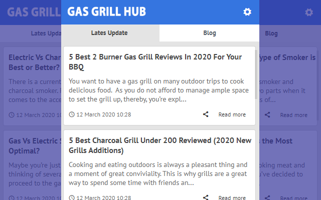 Gas Grill Hub - Latest News Update Preview image 1
