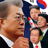 Korean political fighting icon