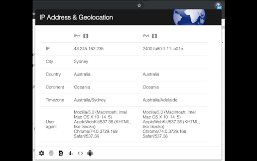 IP Address & Geolocation