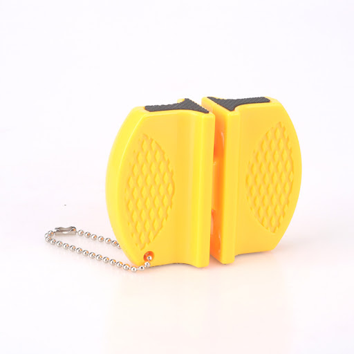 Title 6, Portable Mini Double-Sided Knife Sharpener. Kee...