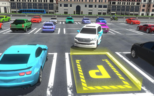 Police Prado Car Parking - Modern Car Games 2020