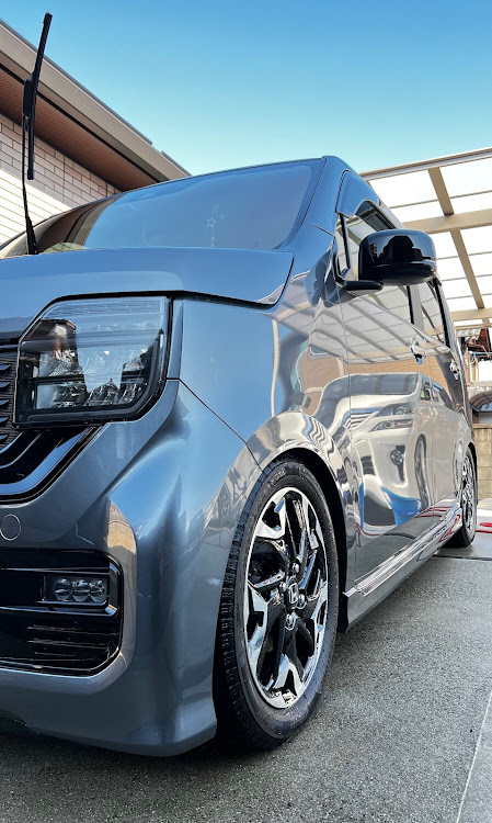 N-WGN カスタムのSTYLE +BLACK・メッキレス化・洗車しかネタがない。・車内清掃・ヌルテカボディに関するカスタム事例の投稿画像1枚目