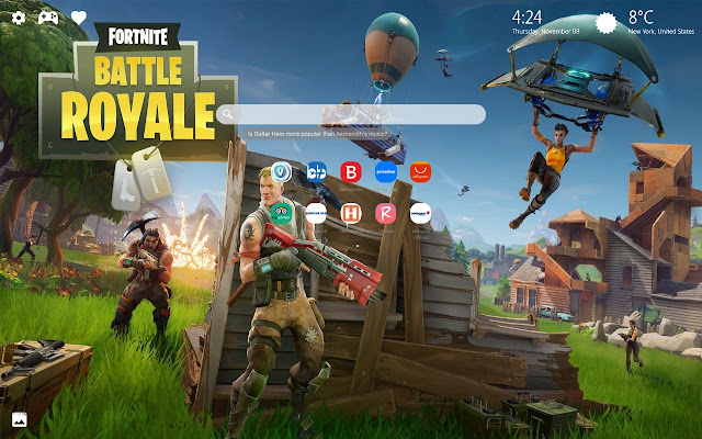 Fortnite Season 5 New Tab Wallpaper HD