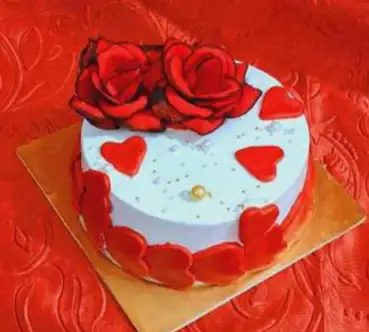 Anniversary & Love Special Cake