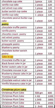 Cake Square menu 1