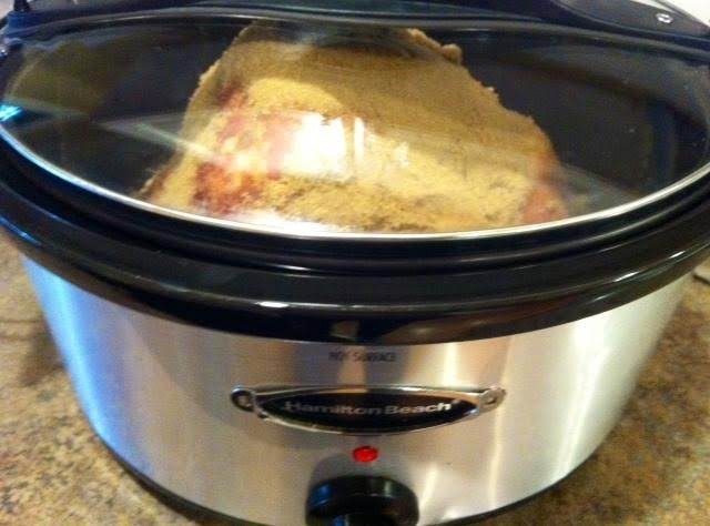 Crockpot Pulled Shredded Ham