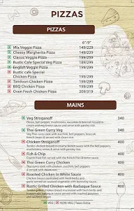 Rustic Cafe menu 5