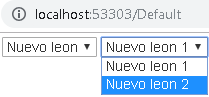 DropdownList anidados en ASP.NET C#