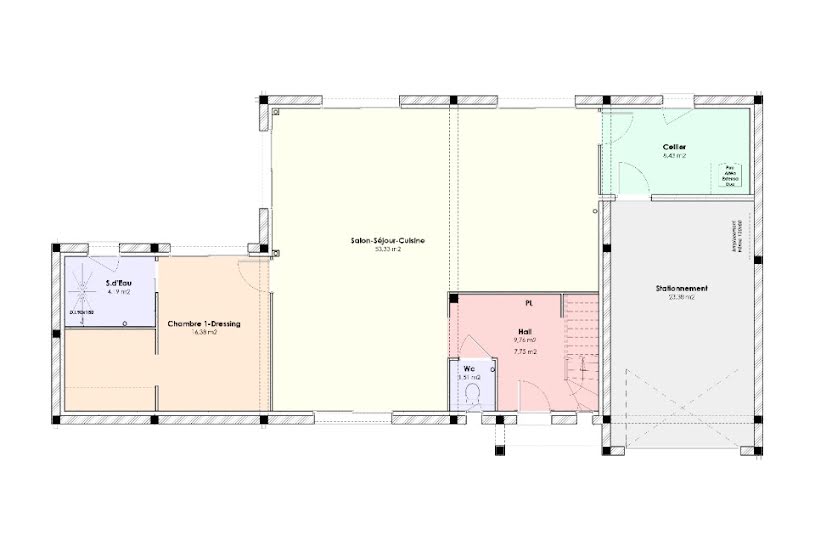  Vente Terrain + Maison - Terrain : 830m² - Maison : 151m² à Montlouis-sur-Loire (37270) 