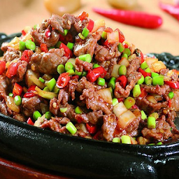 Special Sizzling Beef