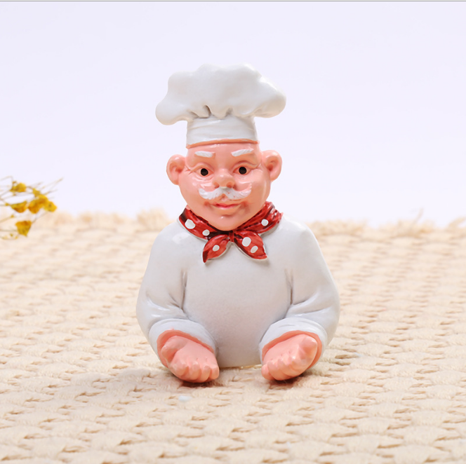 Crochet adhésif sans perçage, motif chef de dessin animé créatif, multifonction pour cuisine et salle de bain, pratique et design !