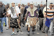 SET FOR A FIGHT: President Jacob Zuma's clan held a traditional ceremony in his home village of Nkandla, in northern KwaZulu-Natal, to appease his ancestors and appeal for their support ahead of the ANC's crucial national elective conference in Mangaung next month