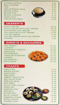 Amrutha Restaurant menu 1