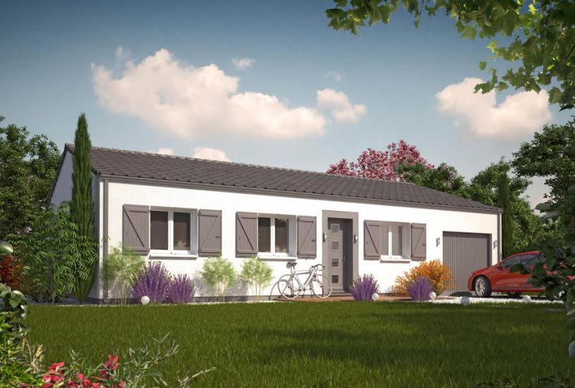  Vente Terrain + Maison - Terrain : 400m² - Maison : 90m² à Prignac-et-Marcamps (33710) 