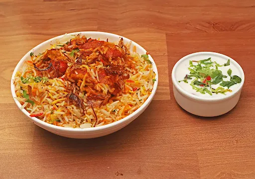 Chicken Tikka Dum Biryani [600 Ml]