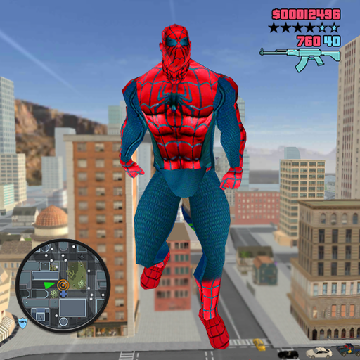 Amazing Spider Rope Hero - Strange Gangster Vegas