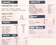 Phantom Cafe menu 1