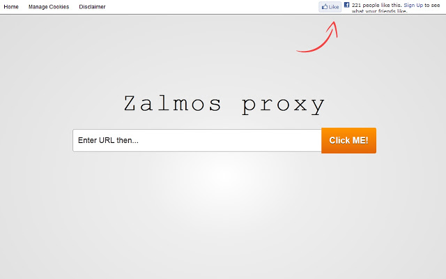 Zalmos SSL Web Proxy for Free chrome extension