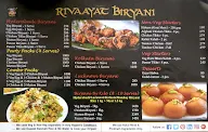 Rivaayat Biryani menu 3