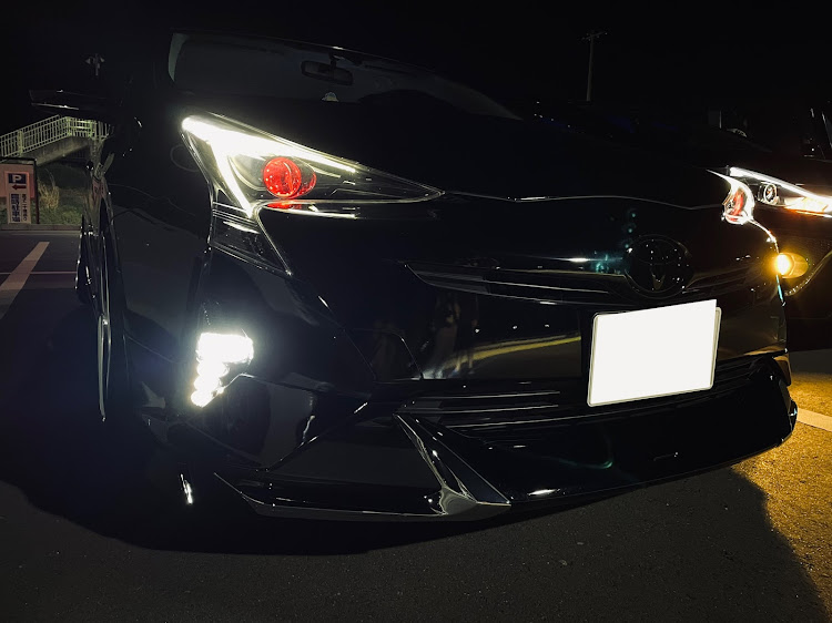 プリウスのM'sGarage・SHALLEN XF-55・斜め前に関するカスタム事例の投稿画像4枚目