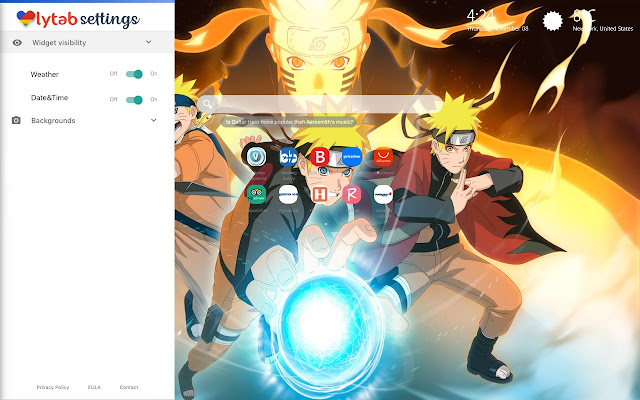 Naruto Wallpaper HD New Tab