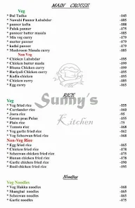 Sunny's Kitchen menu 3