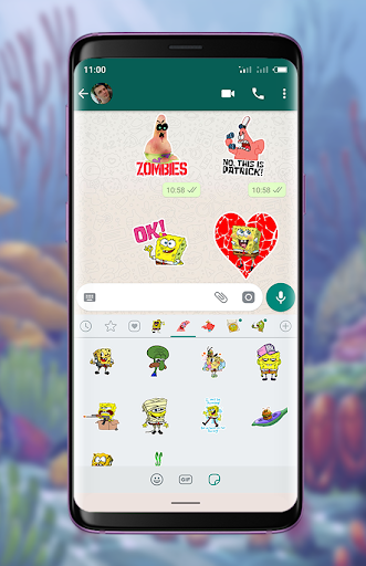 Stickers Yellow Marine Boy