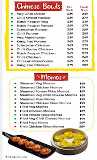 Big Bowl menu 1