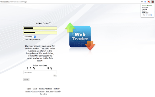 Easy Login for Interactive Brokers