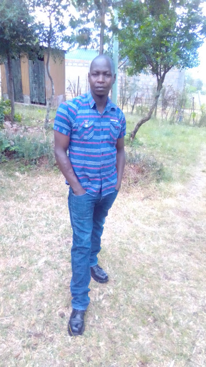 Baringo hero Edwin Komen, 33, who saved his brother by donating his kidney in February 2019.