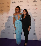 Bonang Matheba and Eva Longoria